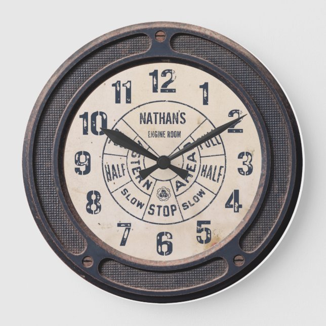 Relógio Grande Vintage Wall Clock (Frente)