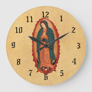 Relógio Grande Virgin de Guadalupe