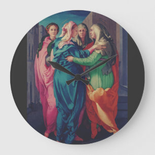 Relógio Grande Visitação da Virgem por Pontormo