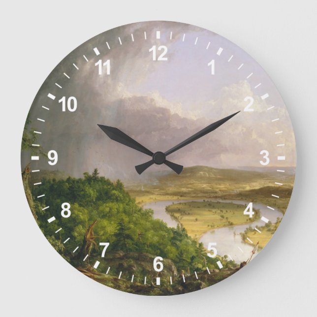 Relógio Grande Vista de Mount Holyoke, Northampton, (Frente)