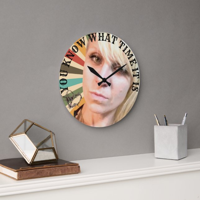 Relógio Grande Você Sabe Que Hora É (Escritório)