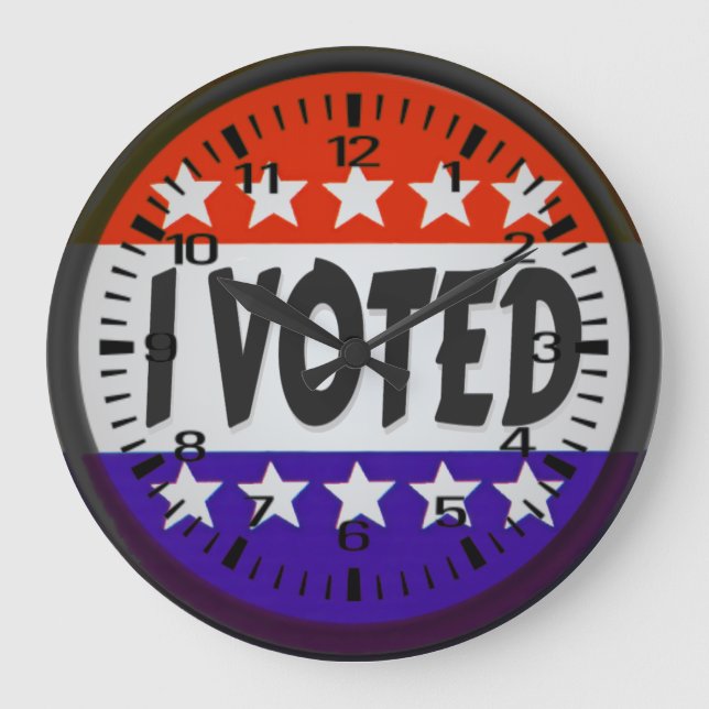 Relógio Grande Votei (Frente)