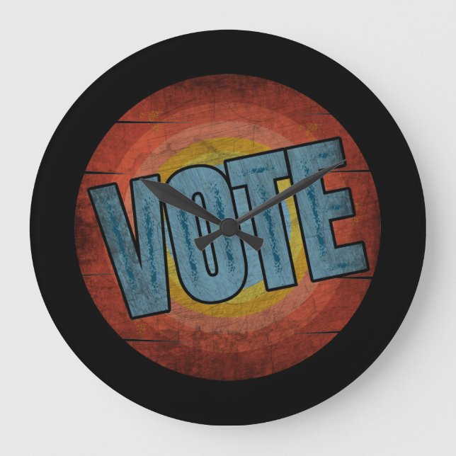 RELÓGIO GRANDE VOTO VINTAGE (Frente)