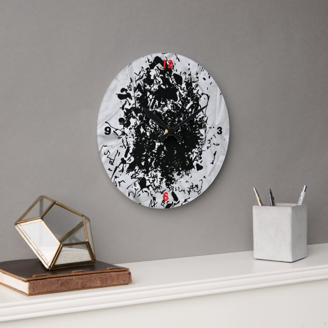 Relógio Grande Wall Art & Décor > Clocks (Escritório)