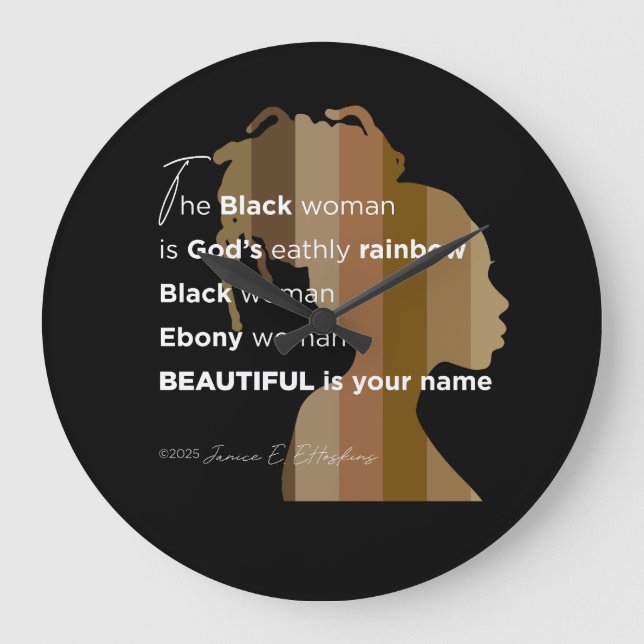 Relógio Grande Wall Clock (Frente)