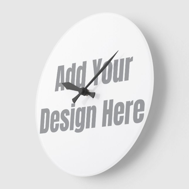 Relógio Grande Wall Clock (Ângulo)