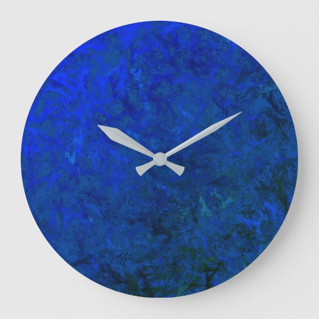 Relógio Grande Wall Clock Blue Moon (Frente)