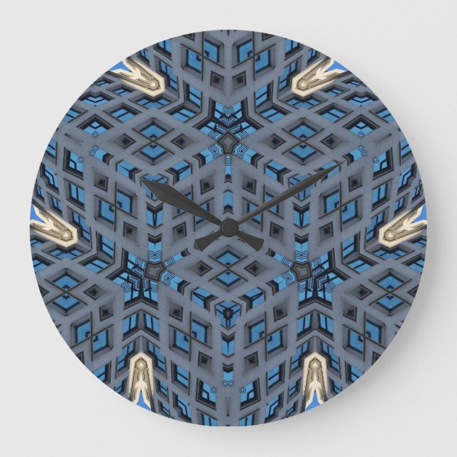 Relógio Grande Wall Clock THE KALEIDOSCOPE OF LIFE (Frente)