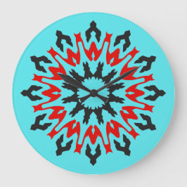 Relógio Grande Wall Clock, um elegante design clássico multicolor