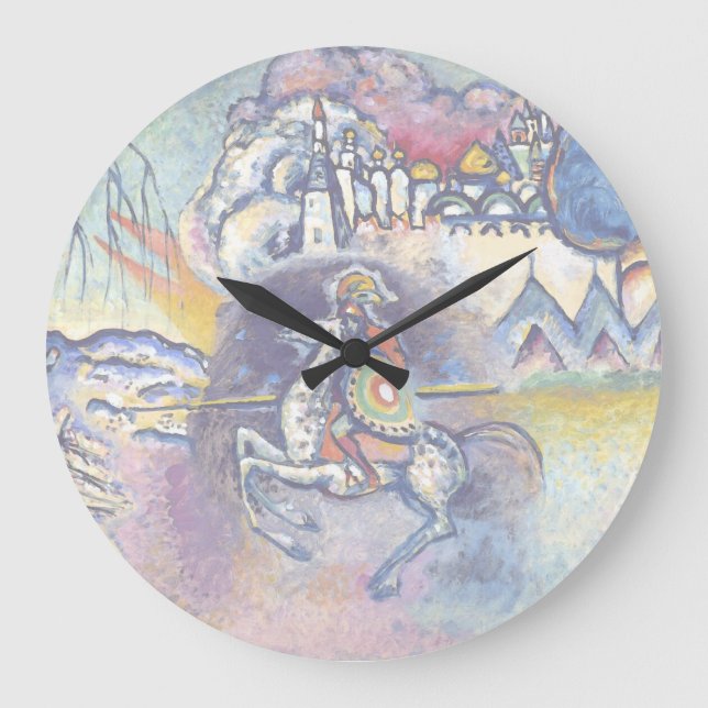 Relógio Grande Wassily Kandinsky - Santo George & The Hormens (Frente)