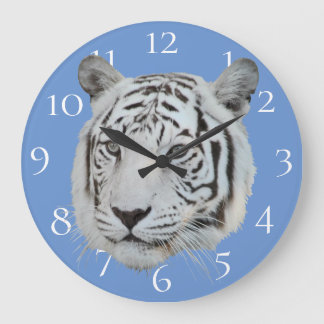 Relógio Grande White tiger
