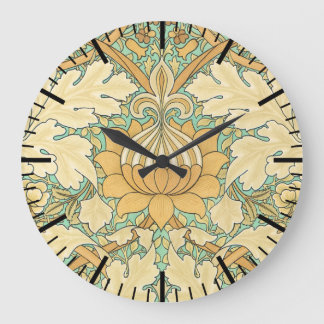 Relógio Grande William Morris Art Nouveau Vintage Clock