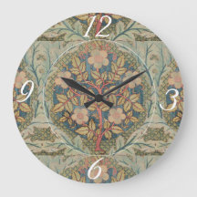 William Morris Rosa Wreath Vintage Rosa