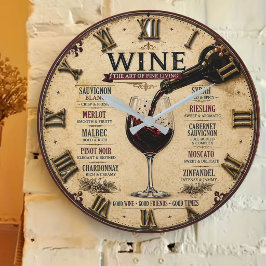 Relógio Grande Wine Guide The Art of Fine Living