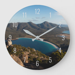 Relógio Grande Wineglass Bay Tasmania, Austrália Paisagem