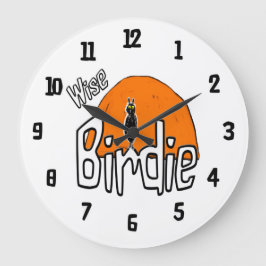 Relógio Grande Wise birdie large clock