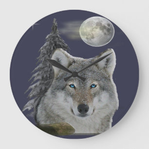 Relógio Grande wolf clocks