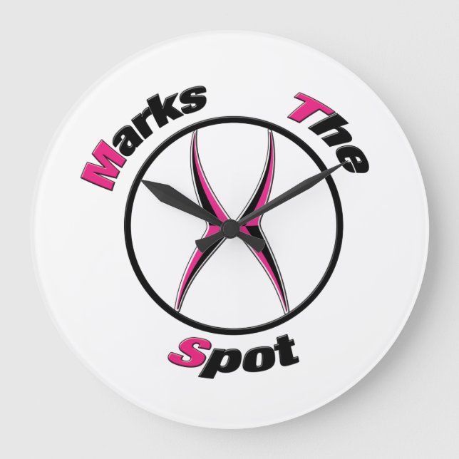 Relógio Grande X marca o ponto (Frente)