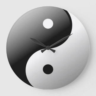 Relógio Grande Yin Yang