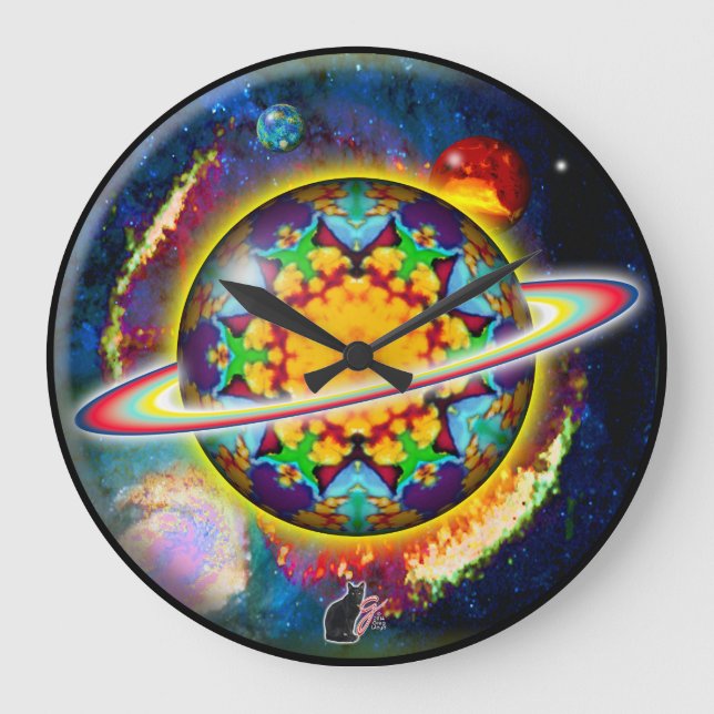 Relógio Grande Zargon Orbz Kaleid (Frente)