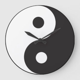 Relógio Grande Zen Yin Yang