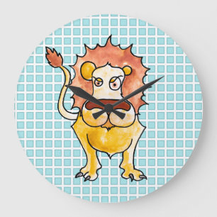 Relógio Grande Zodiac Leo