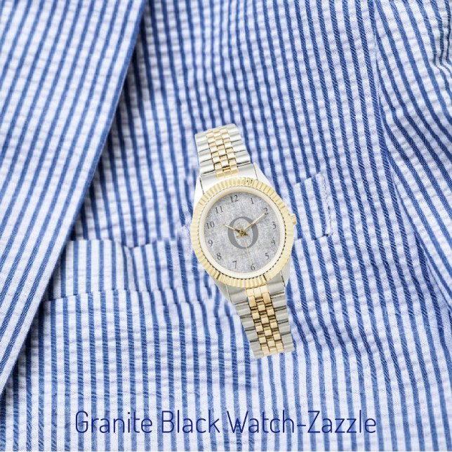 Relógio Granite Black Watch (Criador carregado)