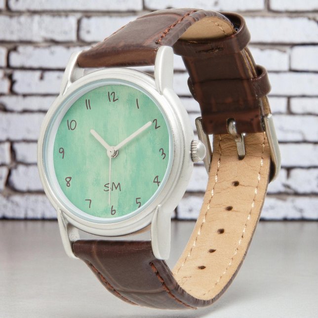 Relógio Green Grunge Watch (Criador carregado)