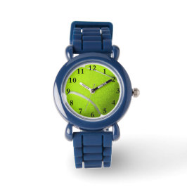 Relógio Green Tênis Ball Sports Kids Watch