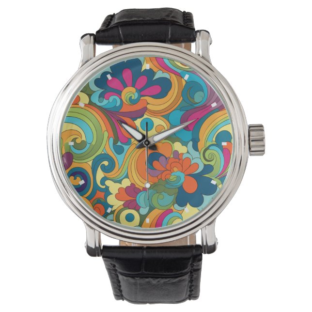 Relógio Groovy Art Watch (Frente)
