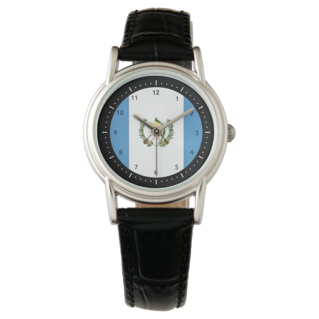 Relógio Guatemalan flag Watch (Frente)