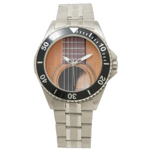 Relógio Guitarra rústica