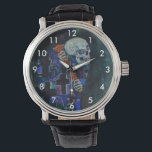 Relógio Gustav Klimt - Morte e Vida<br><div class="desc">Morte e vida - Gustav Klimt,  Oil on Canvas,  1910-1915</div>