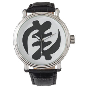 Relógio Gye Nyame Deus é o símbolo de Adinkra supremo