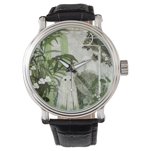 Relógio Há Um Fantasma Na Estufa Novamente... (Frente)