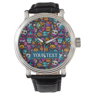 Relógio Halloween Monsters Watch