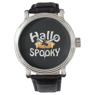 Relógio Halloween Spooky Birthday