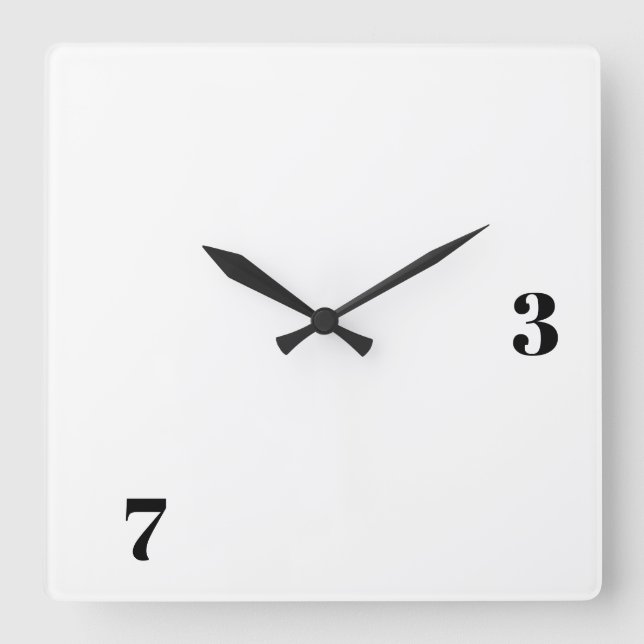 Relógio Ham Radio Square 73 (Frente)