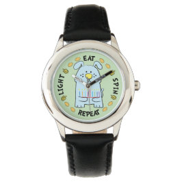 Relógio Hanukkah Blue Dog Watch Personalize