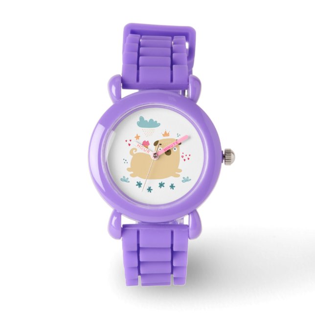 Relógio Happy Puggy Watch (Frente)