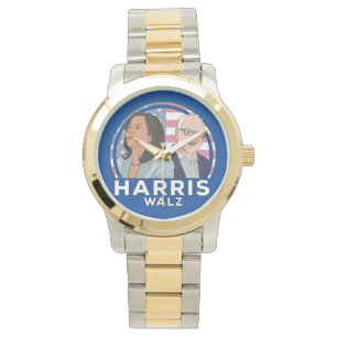 Relógio Harris Walz Election