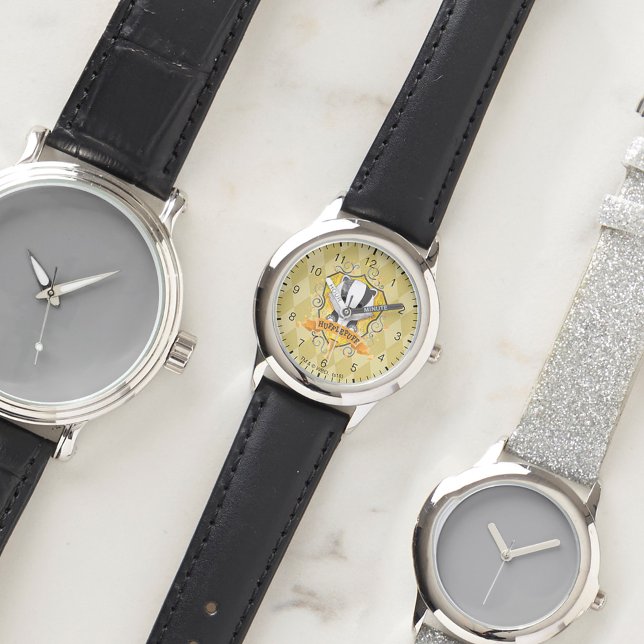 Relógio Harry Potter | Encantamento de HUFFLUFF™ (Criador carregado)