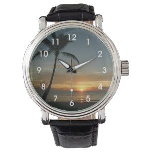Relógio Hawaiai Beach Sunset Wrist Watch