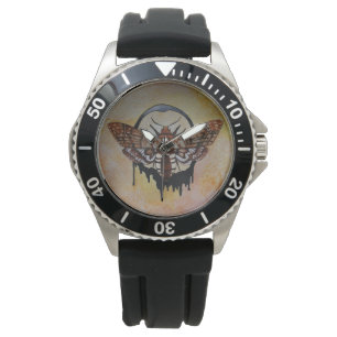 Relógio Hawk Moth Watch, chefe da morte