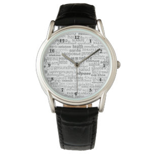 Relógio Health Word Watch Multi Language Internacional