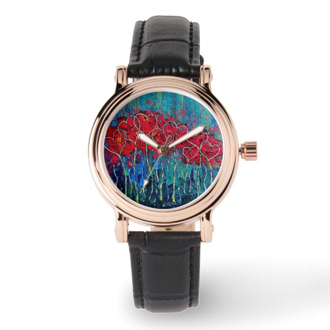 Relógio Hearts Watch (Frente)