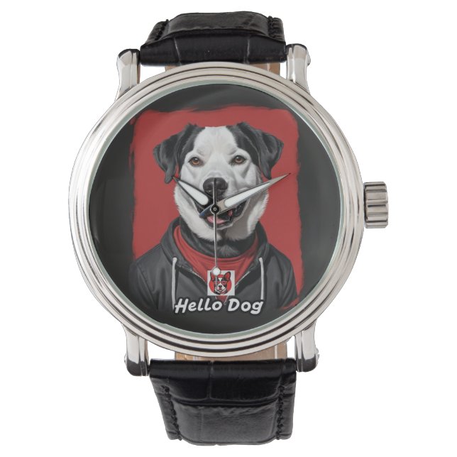 Relógio Hello Dog Watch (Frente)
