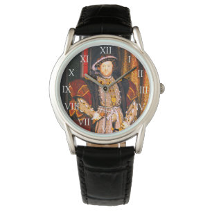 Relógio Henry VIII Tudors História Rei Inglaterra seis Esp