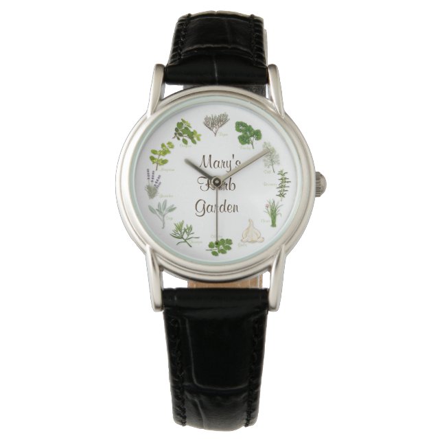 Relógio Herb Garden Thyme Watch (Frente)