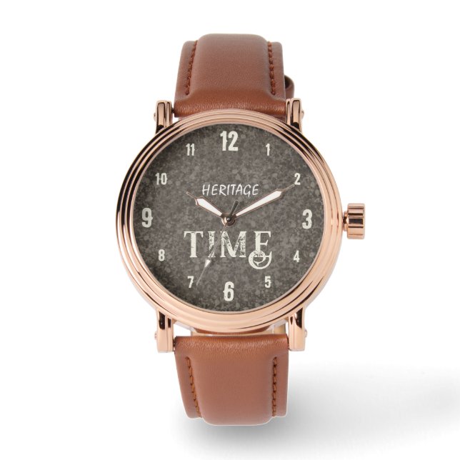 Relógio Heritage Time Vintage (Frente)